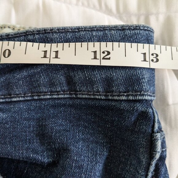 Roxy Jeans Women's Size 25 Blue Suntrippers Skinny Dark Wash Stretch Denim NWT - Picture 14 of 16